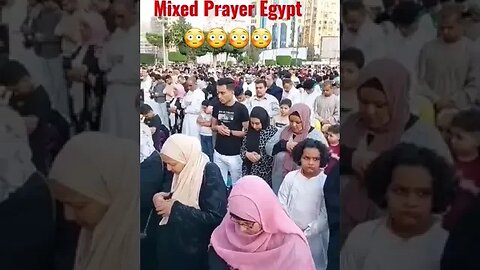 Fitna 2023 Mixed Eid Prayer In Egypt