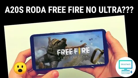 GALAXY A20S TRAVANDO NO FREE FIRE (ULTRA) ??? - Teste de Desempenho