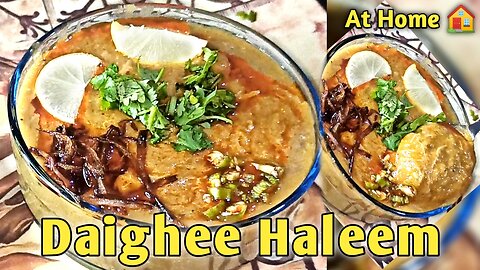 Delicious Daighi Reshewala Haleem (Daleem) Recipe at Home | Flavors By Shaheen