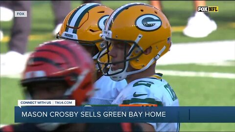 Packers kicker Mason Crosby sells Green Bay home for $1.35M amid team departure reports