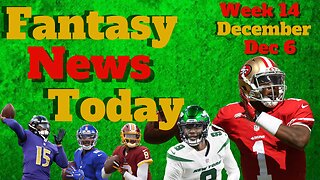 Fantasy Football News Today LIVE | Tuesday December 6th 2022