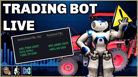 TRADING BOT LIVE - BITCOIN PUMPIN' & TRADING BOT LIVE!