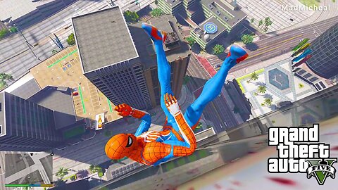 GTA 5 Epic Ragdolls Spider-Man Jumps