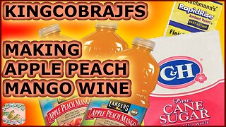 KingCobraJFS - Making Wine & How To Burp It (Fixed Audio)