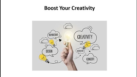 Simple Tricks To Boost Creativity