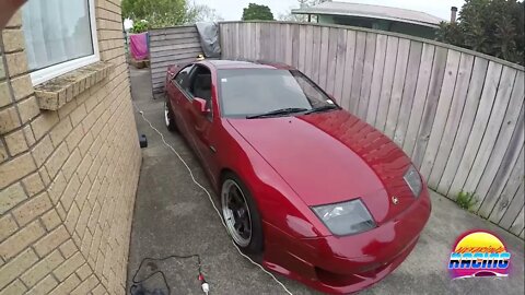 Installing a Windscreen Tint Strip on the 300ZX