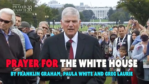 Prayer for the White House by Franklin Graham Paula White and Greg Laurie. 9/26/2020.