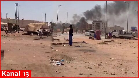 Heavy gunfire erupts in Sudan's capital Khartoum