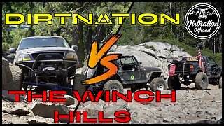 We Take on THE WINCH HILLS | Fordyce Creek Trail | Part 2