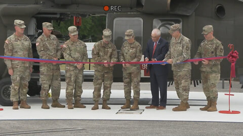 Unveiling Ceremony for the HH-60L MEDEVAC Aircraft Capability Development Tool