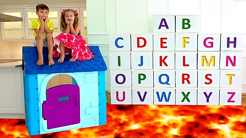 ABC Learn English Alphabet with Diana and Roma ✿ Kids Diana Show