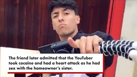 YouTuber found buried in a couple’s backyard after allegedly dying during sex