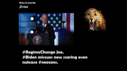 #RegimeChange Joe. #Biden miscues now scaring even nutcase #neocons.