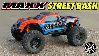 Traxxas Maxx 4S Street Bash! Wheelies To Infinite and Beyond!!!