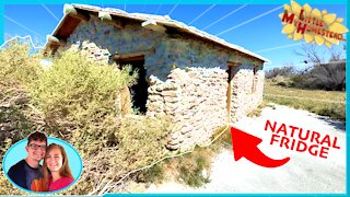 Natural Fridge Inside 1896 Cabin in Death Valley Desert | Weekly Peek Ep324