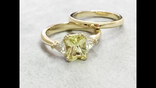 Chatham Created Yellow Sapphires: Lab grown yellow sapphires