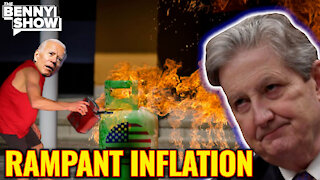 Sen. Kennedy RIDICULES Biden'a Excuse For RAMPANT Inflation - THIS Is Absolutely Hysterical