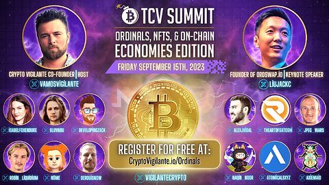 The FUTURE of Crypto is Here [Access The Free TCV Summit Tomorrow]