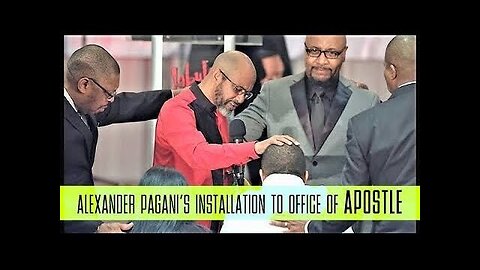 Alexander Pagani’s ordination to the office of 𝐀𝐏𝐎𝐒𝐓𝐋𝐄!