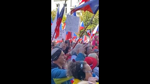 Protest in Prague