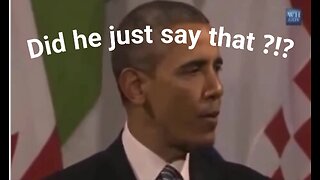 Did Obama just say that?!?!
