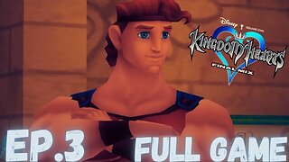 KINGDOM HEARTS FINAL MIX Gameplay Walkthrough EP.3- Hercules & Traverse Town FULL GAME