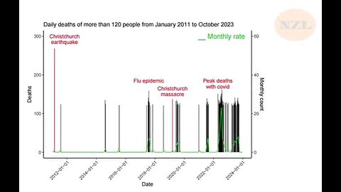 FreeNZ - Govt Whistleblower Exposes New Zealand Excess Mortality Rate - (Short Version)