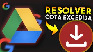 Como resolver LIMITE DE COTA EXCEDIDO do GOOGLE DRIVE