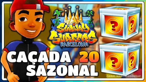 Subway Surfers Barcelona 2022 | Caçada Sazonal até Nível 20 com Roberto Cules