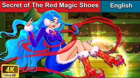 Secret of The Red Magic Shoes 👠 Bedtime Stories 🌛 Fairy Tales in English | @Kids78