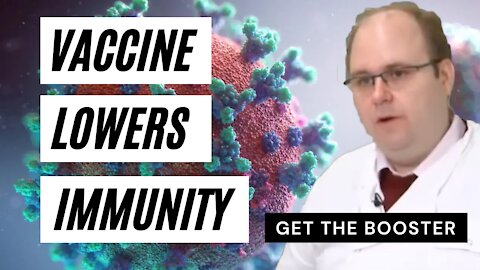 You need a booster because you are now immunocompromised!