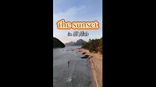 This is the best place in El Nido to watch the sunset!