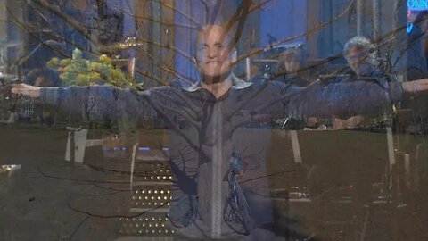 Woody Harrelson Leans Against a Tree as i Show How One Robs a Bridge a Nation & Expose the Technocratic Mechanism of Modern Tyranny