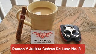 Romeo Y Julieta Cedros De Luxe No. 3 (Cuban) cigar review