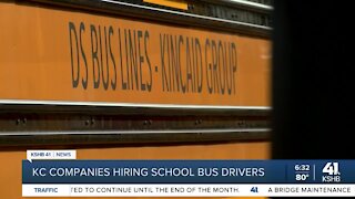 KC companies hiring school bus drivers