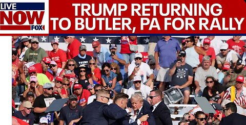 Donald Trump to return to Butler, Pennsylvania for rally after attempted assassination