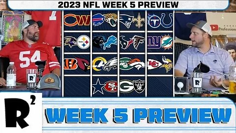 Week 5 NFL preview. We pick every game ATS and talk some fantasy football implications