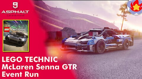 LEGO TECHNIC McLaren Senna GTR Daily Event Run | Asphalt 9: Legends for Nintendo Switch