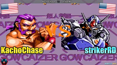 Voltage Fighter: Gowcaizer (KachoChase Vs. strikerRD) [U.S.A. Vs. U.S.A.]