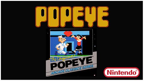 Start to Finish: 'Popeye' gameplay for Nintendo - Retro Game Clipping