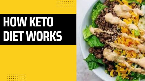 HOW KETO DIET WORKS: KETO DIET FOR WEIGHT LOSS.