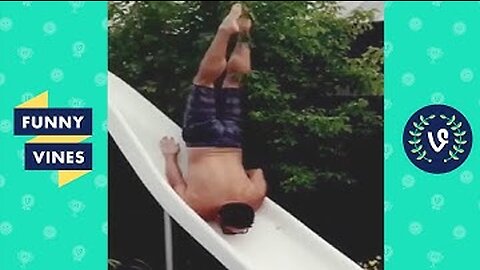 Funny Fails | SCORPION Down WATER SLIDE! |