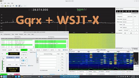 Como integrar o WSJT-X com o Gqrx