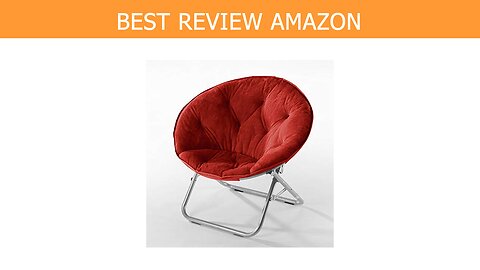 Urban Shop WK659843 Saucer Chair Review