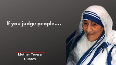 Life Changing Beautiful Quotes Of Mother Teresa