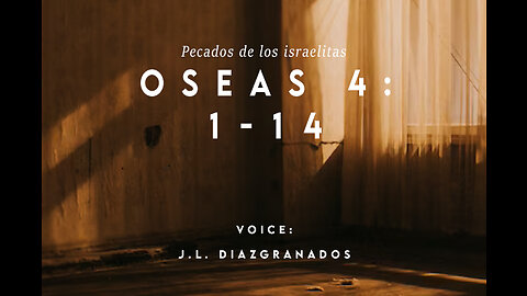 Oseas 4:1-14