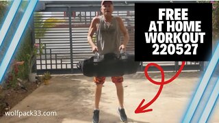 Free At Home Workout 220527 (Got Power? 🔥)
