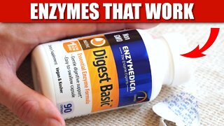 Unboxing Enzymedica Digest Basic Essential Enzyme Formula