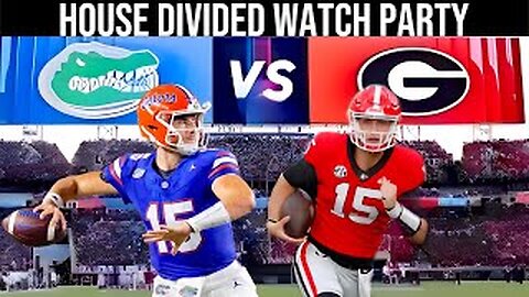 Georgia Bulldogs vs Florida Gators | Live Watch party | A HOUSE DIVIDED 2023 Cocktail Party