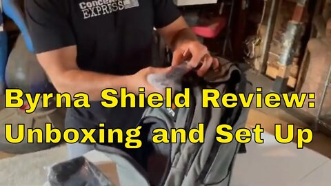Byrna Shield Review Unbox and Set Up
